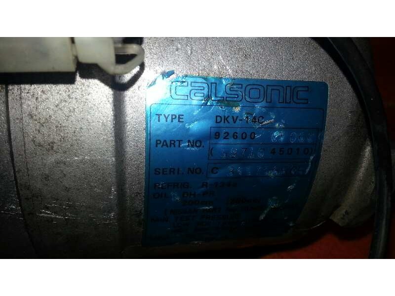 Recambio de compresor aire acondicionado para nissan terrano/terrano.ii (r20) 2.7 turbodiesel referencia OEM IAM 926000100  