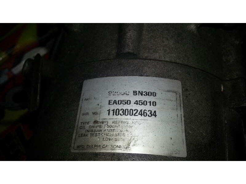 Recambio de compresor aire acondicionado para nissan almera (n16/e) 2.2 16v turbodiesel cat referencia OEM IAM 92600BN300 92600B