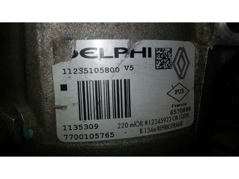 Recambio de compresor aire acondicionado para nissan primastar (x83) 1.9 dci diesel cat referencia OEM IAM 7700105765 1135309 11