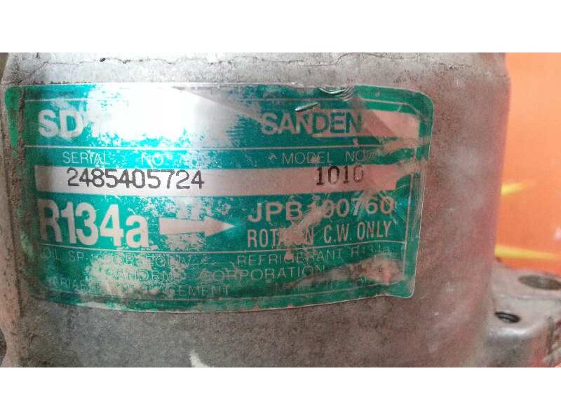 Recambio de compresor aire acondicionado para mg serie 200 (rf) 1.4 16v cat referencia OEM IAM JPB100760 JPB100760 JPB100760