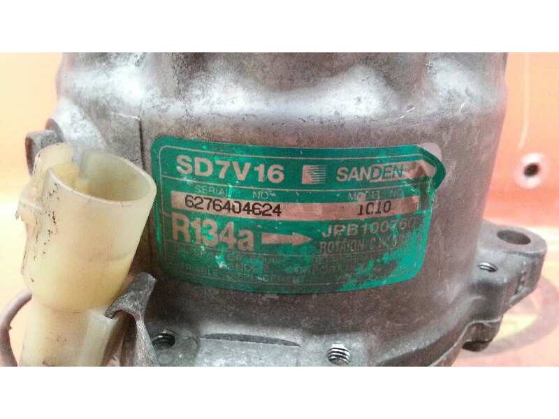 Recambio de compresor aire acondicionado para mg serie 200 (rf) 1.4 16v cat referencia OEM IAM JPB100760 JPB100760 JPB100760