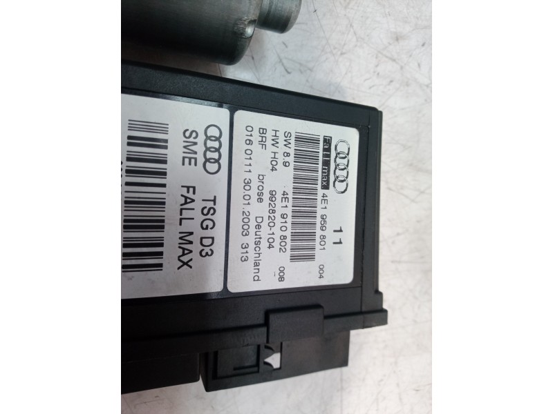 Recambio de motor elevalunas delantero izquierdo para audi a8 (4e2) 3.7 quattro referencia OEM IAM 4E1959801 4E1959801 4E1959801