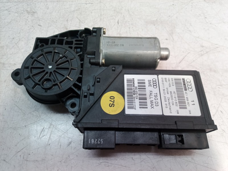 Recambio de motor elevalunas delantero izquierdo para audi a8 (4e2) 3.7 quattro referencia OEM IAM 4E1959801 4E1959801 4E1959801