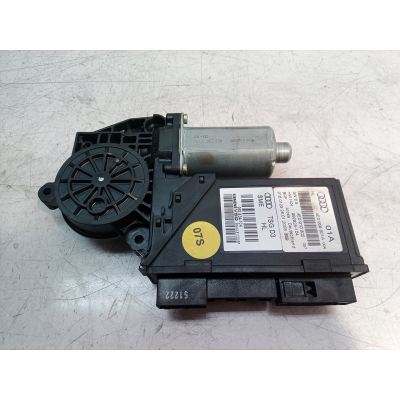 Recambio de motor elevalunas trasero izquierdo para audi a8 (4e2) 3.7 quattro referencia OEM IAM 4E0959801A 4E0959801 4E0959801