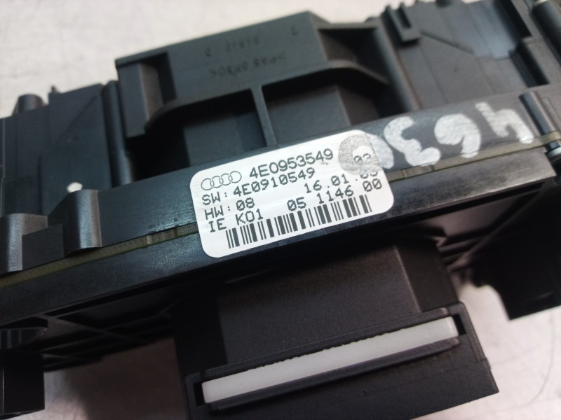 Recambio de mando multifuncion para audi a8 (4e2) 3.7 quattro referencia OEM IAM 4E0953549 4E0953549 4E0953549