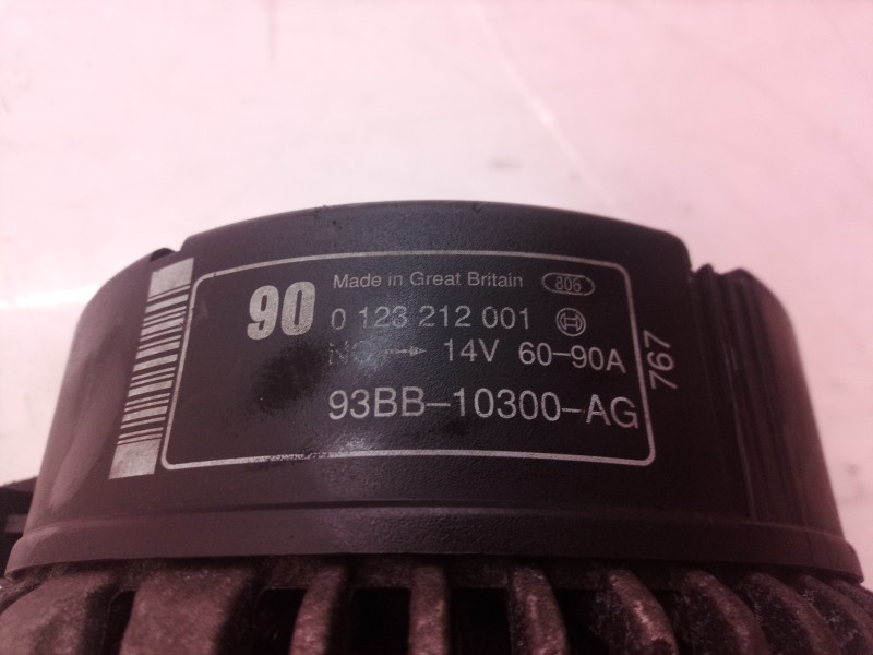 Recambio de alternador para ford mondeo berlina (gd) ambiente referencia OEM IAM 0123212001 0123212001 93BB10300