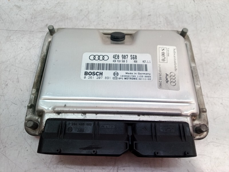 Recambio de centralita motor uce para audi a8 (4e2) 3.7 quattro referencia OEM IAM 4E0907560 4E0907560 0261207891