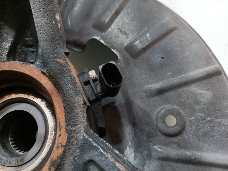 Recambio de mangueta delantera derecha para volkswagen touareg (7p6) v6 tdi bluemotion premium referencia OEM IAM 7P6407246A 7P6