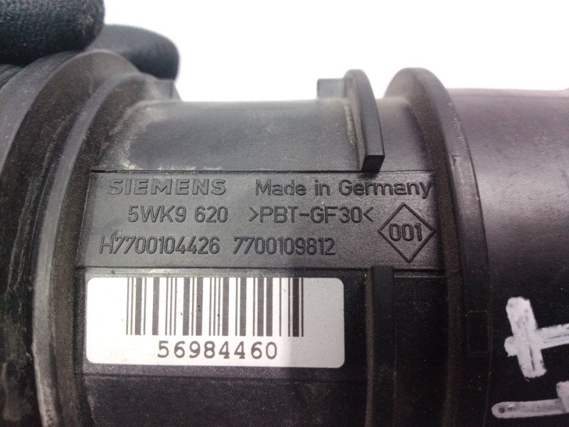 Recambio de caudalimetro para renault scenic ii authentique referencia OEM IAM 5WK9620 5WK9620 5WK9620
