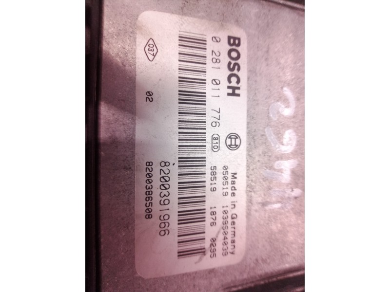 Recambio de centralita motor uce para renault scenic ii authentique referencia OEM IAM 0281011776 0281011776 8200391966