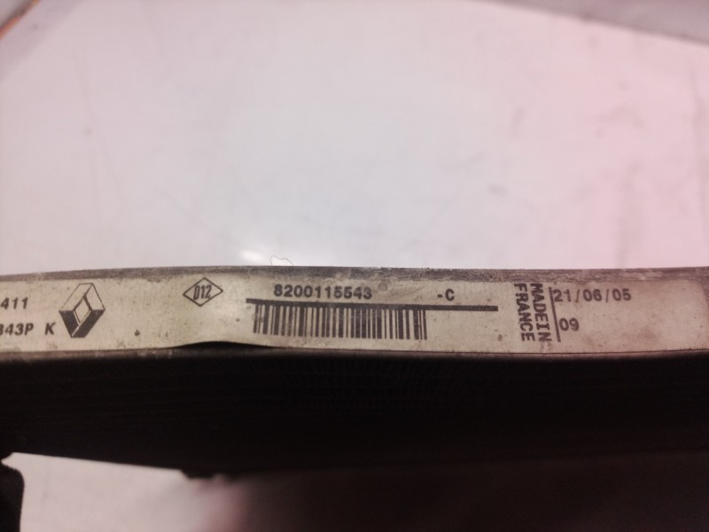 Recambio de condensador / radiador aire acondicionado para renault scenic ii authentique referencia OEM IAM 8200115543 820011554