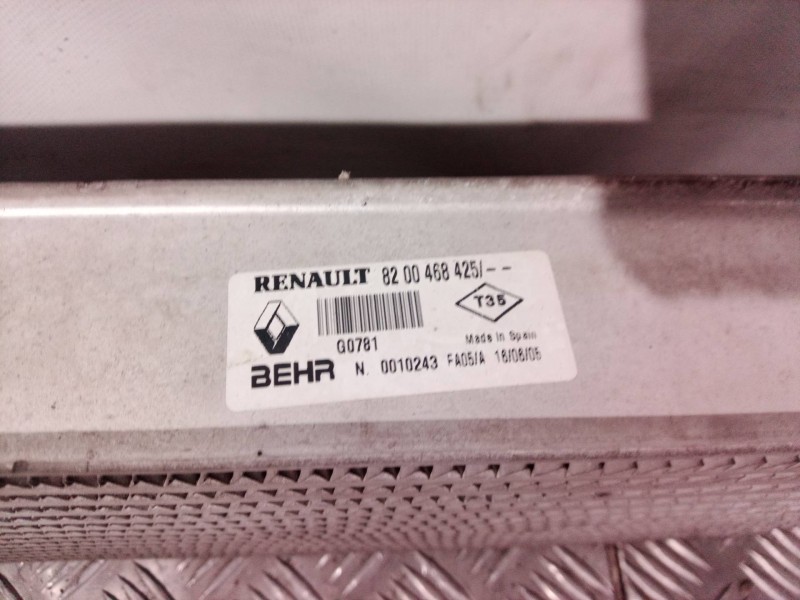 Recambio de intercooler para renault scenic ii authentique referencia OEM IAM 8200468425 8200468425 8200468425