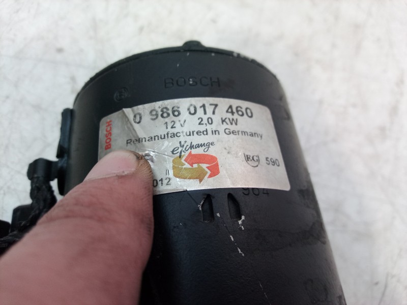 Recambio de motor arranque para volkswagen golf iv berlina (1j1) 25 aniversario referencia OEM IAM 0986017460 0986017460 0986017