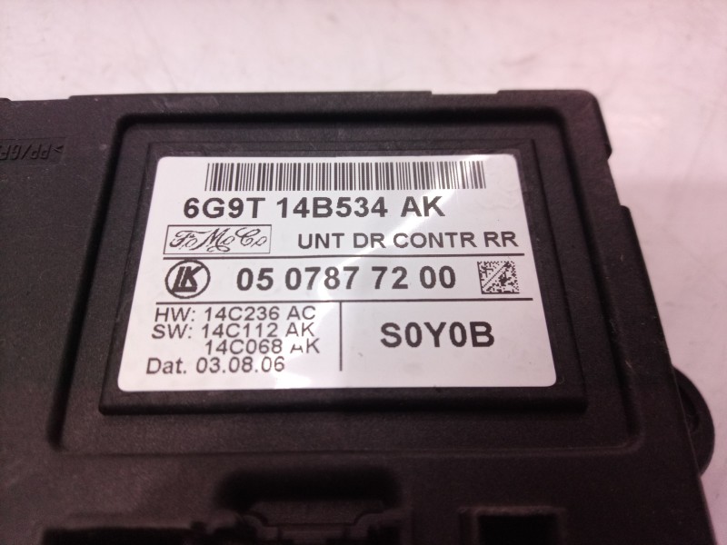 Recambio de modulo confort para ford galaxy (ca1) ghia referencia OEM IAM 0507877200 0507877200 0507877200