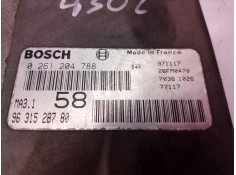 Recambio de centralita motor uce para peugeot 106 (s1) 1.1 referencia OEM IAM 0261204788 0261204788 9631528780 2