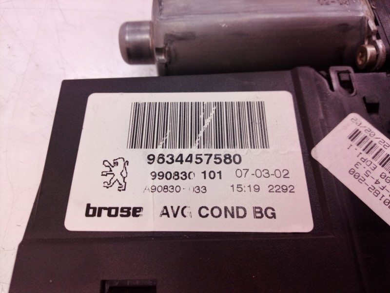Recambio de motor elevalunas delantero izquierdo para peugeot 307 (s1) xr referencia OEM IAM 9634457580 9634457580 9634457580