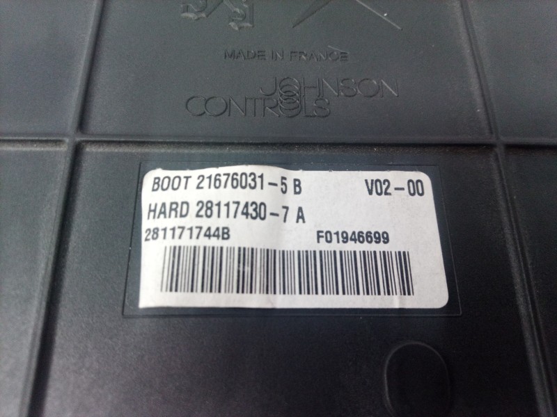 Recambio de caja reles / fusibles para peugeot 307 break / sw (s1) break xs referencia OEM IAM 9661940080 9661940080 216760315B