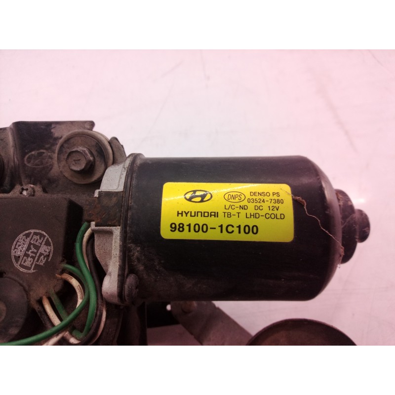 Recambio de motor limpia delantero para hyundai getz (tb) 1.5 crdi referencia OEM IAM 981001C100 981001C100 981001C100