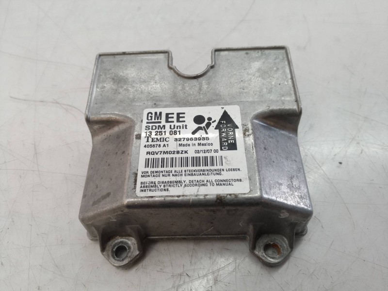 Recambio de centralita airbag para opel astra h berlina cosmo referencia OEM IAM 13251081 13251081 327963935