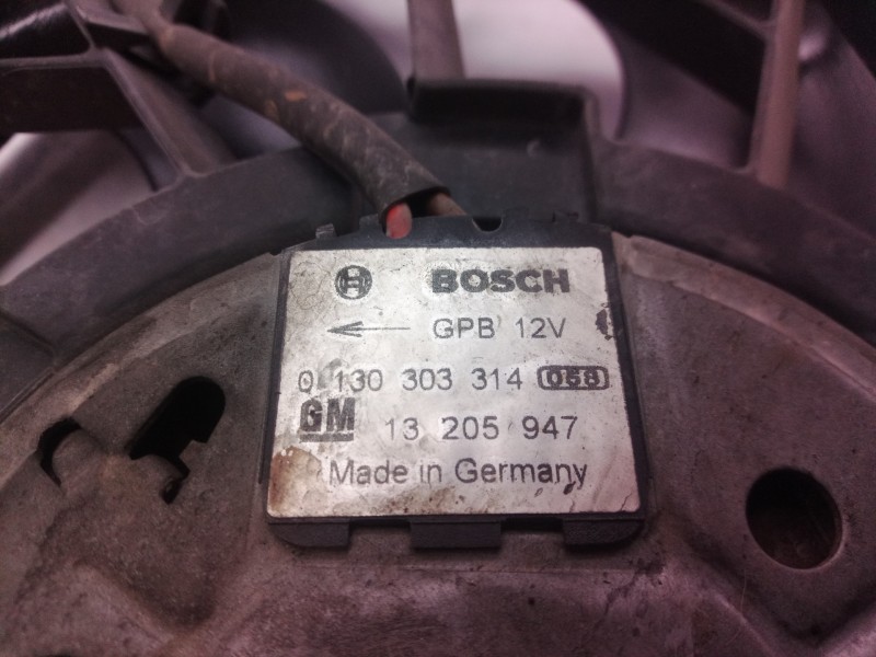 Recambio de electroventilador para opel astra h berlina cosmo referencia OEM IAM 0130303314 0130303314 0130303314