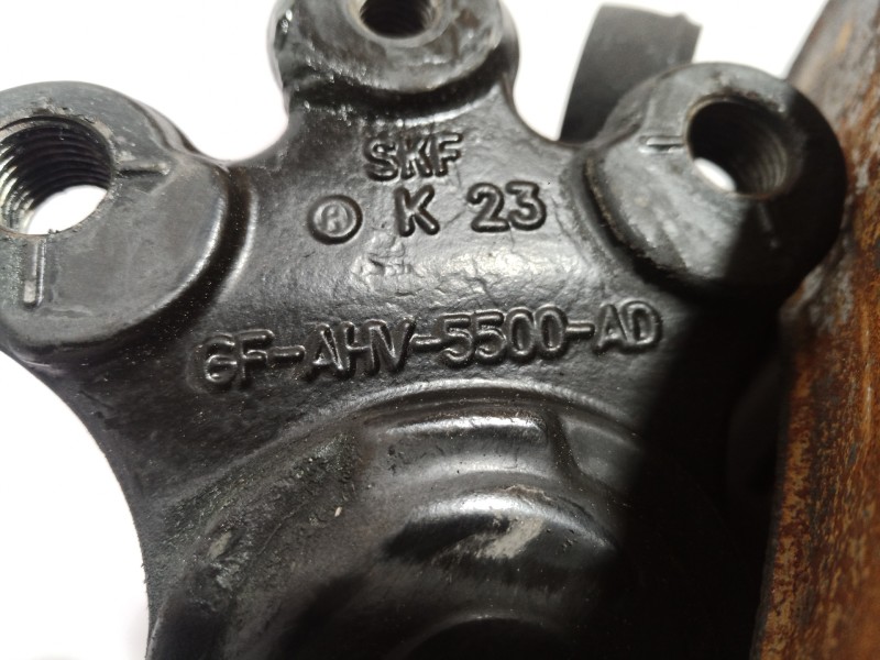 Recambio de mangueta delantera izquierda para peugeot 407 st confort referencia OEM IAM 6FAHV5500AD 6FAHV5500 6FAHV5500