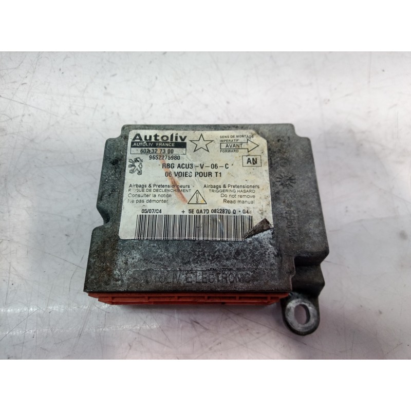 Recambio de centralita airbag para peugeot 206 berlina e-music referencia OEM IAM 602327300 602327300 602327300