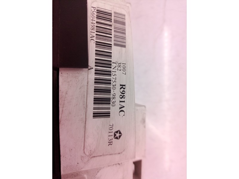 Recambio de cuadro instrumentos para chrysler voyager (rg) 2.5 crd cat referencia OEM IAM P05127379AA TN1575309830 TN1575309830