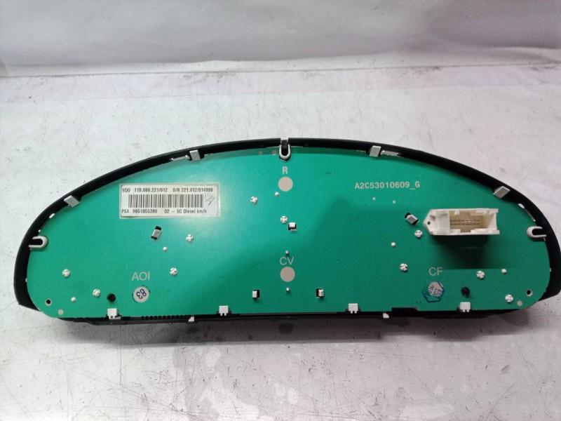 Recambio de cuadro instrumentos para peugeot 407 st confort pack referencia OEM IAM 9651855380 9651855380 9651855380