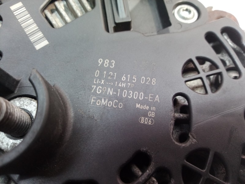 Recambio de alternador para ford mondeo ber. (ca2) referencia OEM IAM 7G9N10300 7G9N10300 7G9N10300