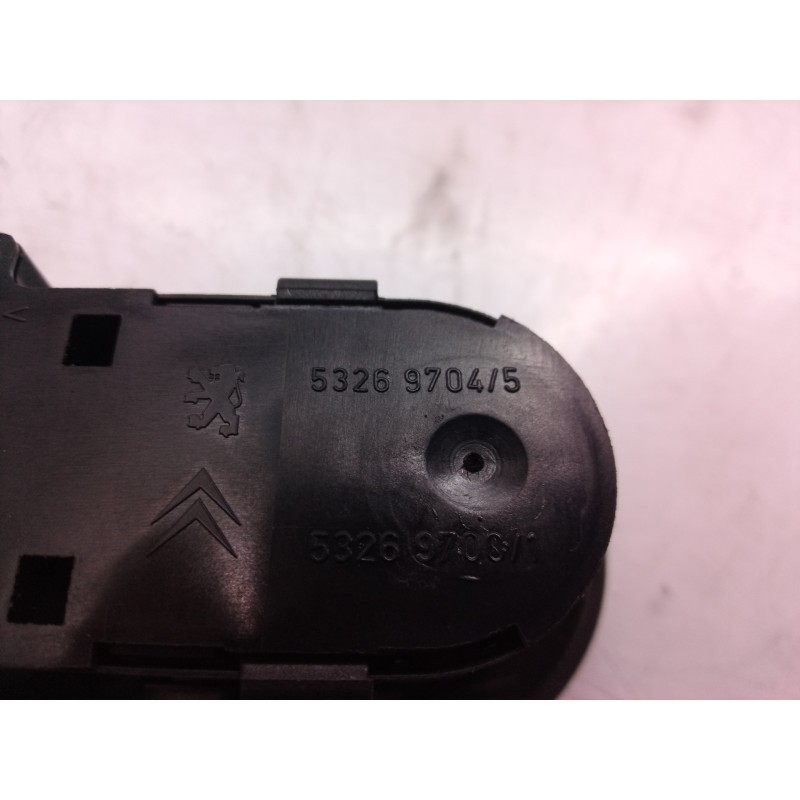 Recambio de mando elevalunas delantero izquierdo para peugeot 407 st confort pack referencia OEM IAM 53269704 53269704 53269704