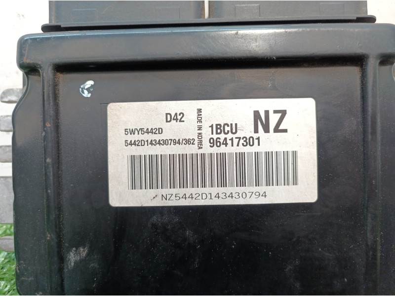 Recambio de centralita motor uce para chevrolet matiz s referencia OEM IAM 5WY5442D 5WY5442D 96417301