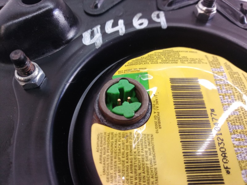 Recambio de airbag volante para opel meriva enjoy referencia OEM IAM 5911525  