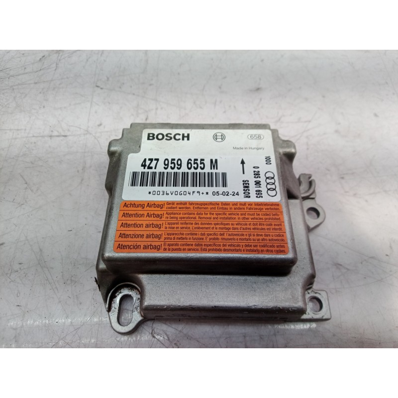Recambio de centralita airbag para audi a6 avant (4b5) 2.5 tdi quattro referencia OEM IAM 4Z7959655M 4Z7959655 0285001695