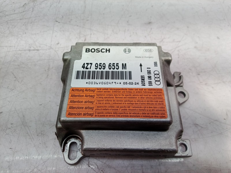 Recambio de centralita airbag para audi a6 avant (4b5) 2.5 tdi quattro referencia OEM IAM 4Z7959655M 4Z7959655 0285001695