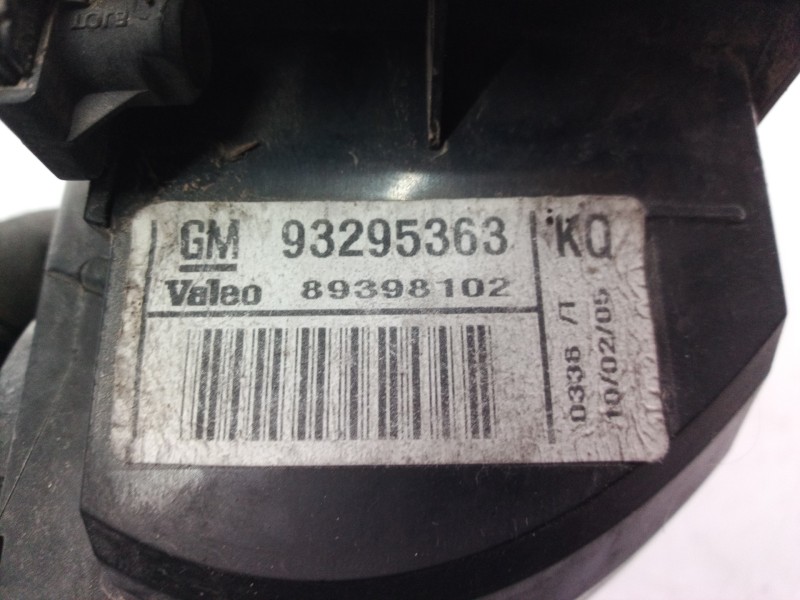 Recambio de faro antiniebla trasero derecho para opel meriva enjoy referencia OEM IAM 93295363 93295363 93295363