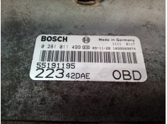 Recambio de centralita motor uce para fiat doblo cargo (223) 1.9 jtd sx furg. panorama referencia OEM IAM 0281011499 0281011499  2