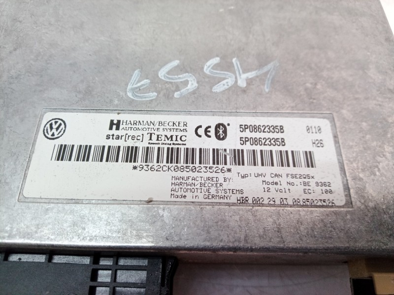 Recambio de modulo electronico para seat leon (1p1) emocion referencia OEM IAM 5P0862335B 5P0862335 5P0862335