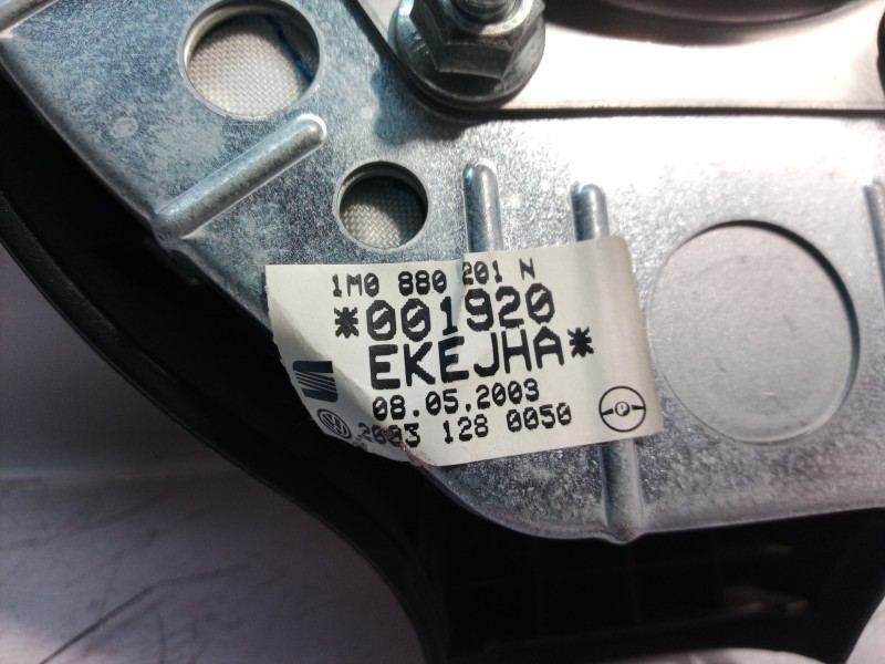 Recambio de airbag volante para seat leon (1m1) last edition referencia OEM IAM 1M0880201N 1M0880201 1M0880201