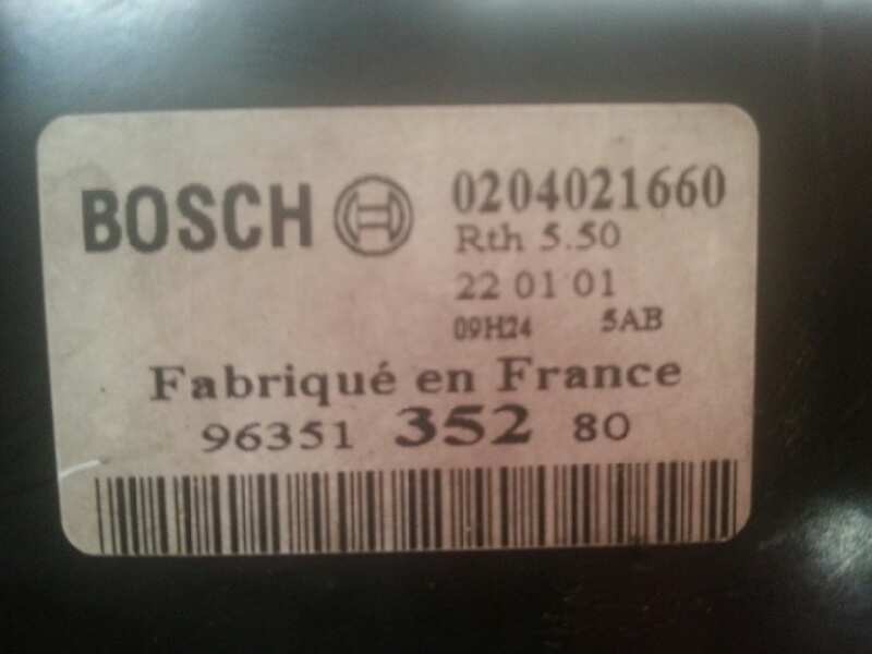 Recambio de servofreno para citroën xsara picasso referencia OEM IAM 0204021660 9635135280 0204021660