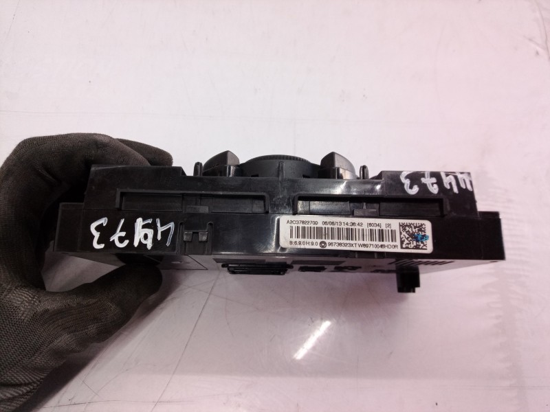 Recambio de mando climatizador para peugeot 5008 active referencia OEM IAM A2C37822700 A2C37822700 96738323