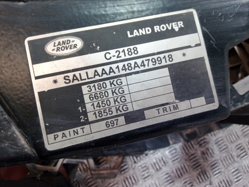 Recambio de panel frontal para land rover discovery v6 td hse referencia OEM IAM   