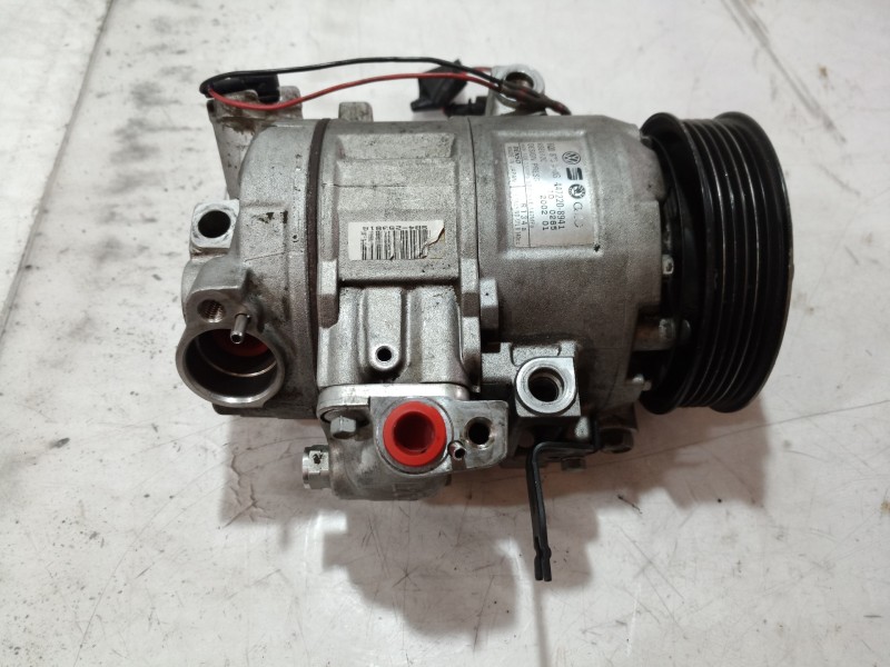 Recambio de compresor aire acondicionado para volkswagen polo (9n1) conceptline referencia OEM IAM 6Q0820803 6Q0820803 6Q0820803
