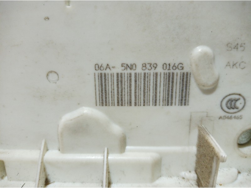 Recambio de cerradura puerta trasera derecha para skoda suberb (3t4) exclusive 4x4 referencia OEM IAM 5N0839016G 5N0839016G 5N08