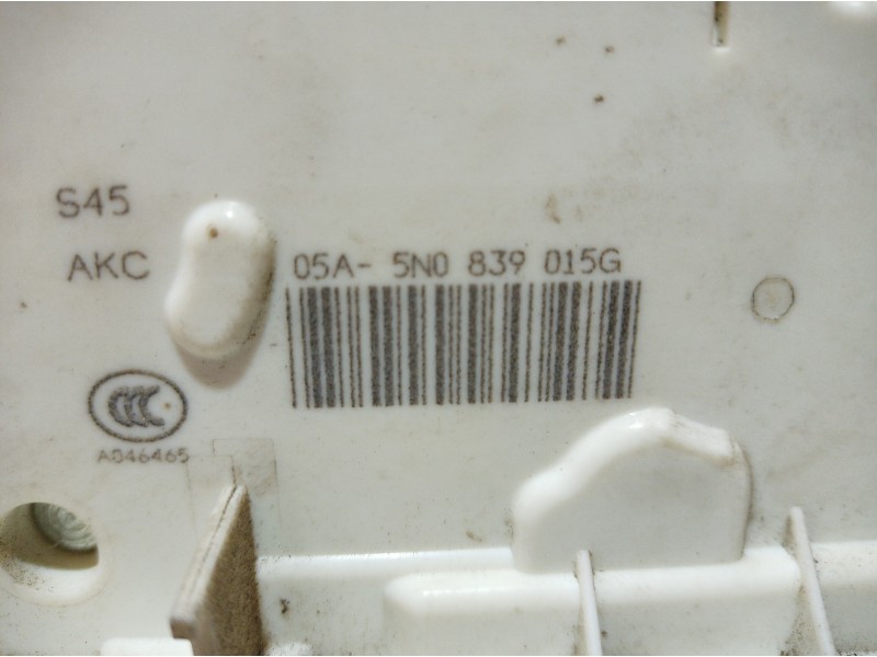 Recambio de cerradura puerta trasera izquierda para skoda suberb (3t4) exclusive 4x4 referencia OEM IAM 5N0839015G 5N0839015G 5N