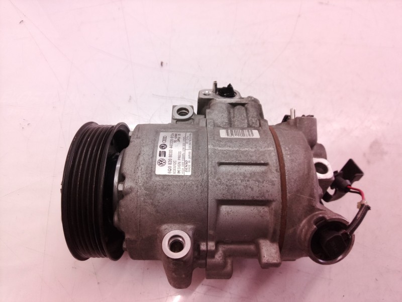 Recambio de compresor aire acondicionado para volkswagen polo (9n1) highline referencia OEM IAM 6Q0820803D 6Q0820803 447220812