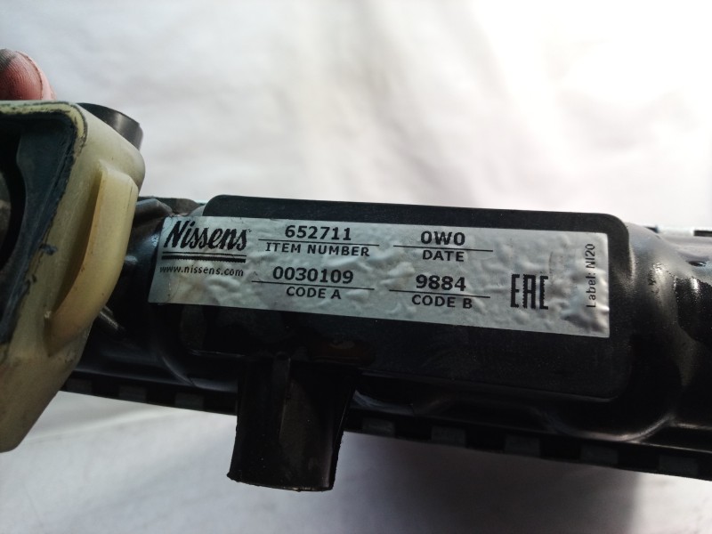 Recambio de radiador agua para volkswagen polo (9n1) conceptline referencia OEM IAM 652711 652711 652711