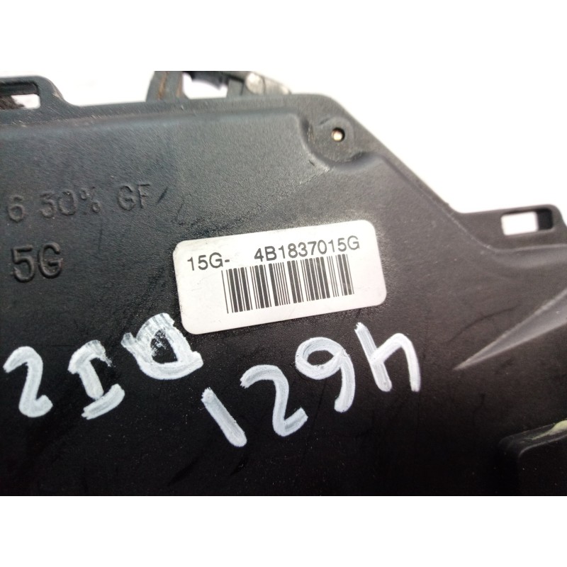 Recambio de cerradura puerta delantera izquierda para audi a4 berlina (8e) 1.9 tdi (96kw) referencia OEM IAM 4B1837015G 4B183701