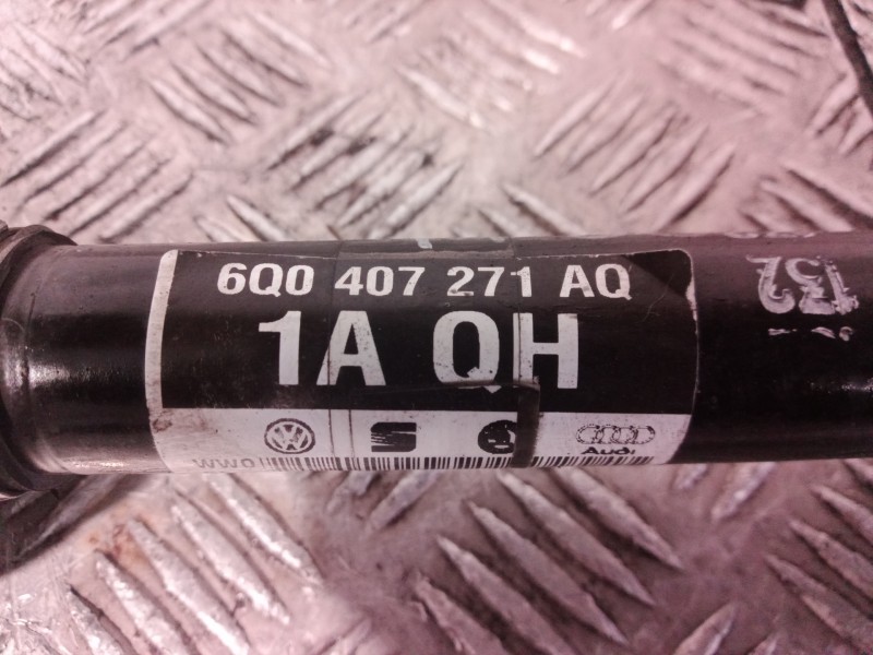 Recambio de transmision delantera izquierda para volkswagen polo (9n1) highline referencia OEM IAM 6Q0407271AQ 6Q0407271 6Q04072