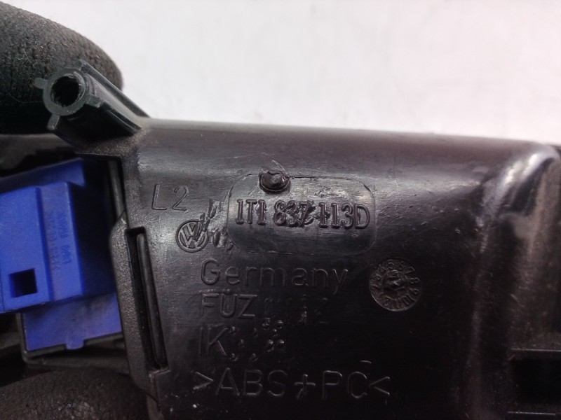 Recambio de maneta interior delantera izquierda para volkswagen touran (1t2) traveller referencia OEM IAM 1T1837113D 1T1837113 1