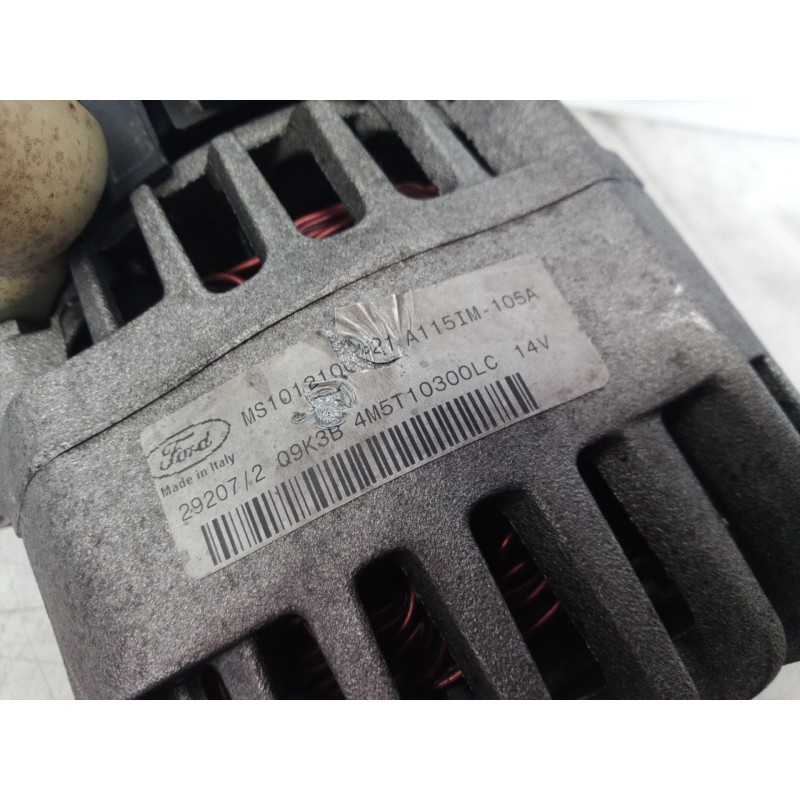 Recambio de alternador para ford focus c-max (cap) ambiente (d) referencia OEM IAM 4M5T10300LC 4M5T10300LC 4M5T10300L